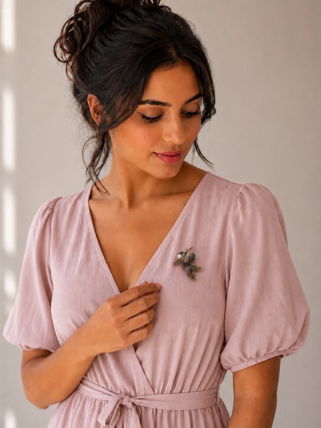 🕊️ عصفورة الحب الذهبية - Anna Jewelrys