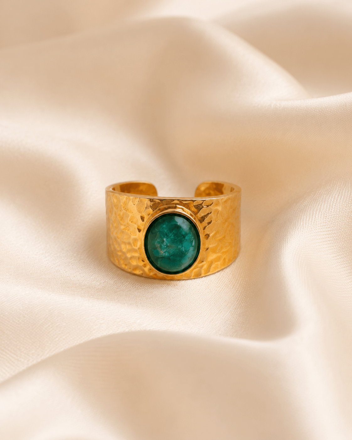 👑 خاتم الحجر الملكي - Anna Jewelrys