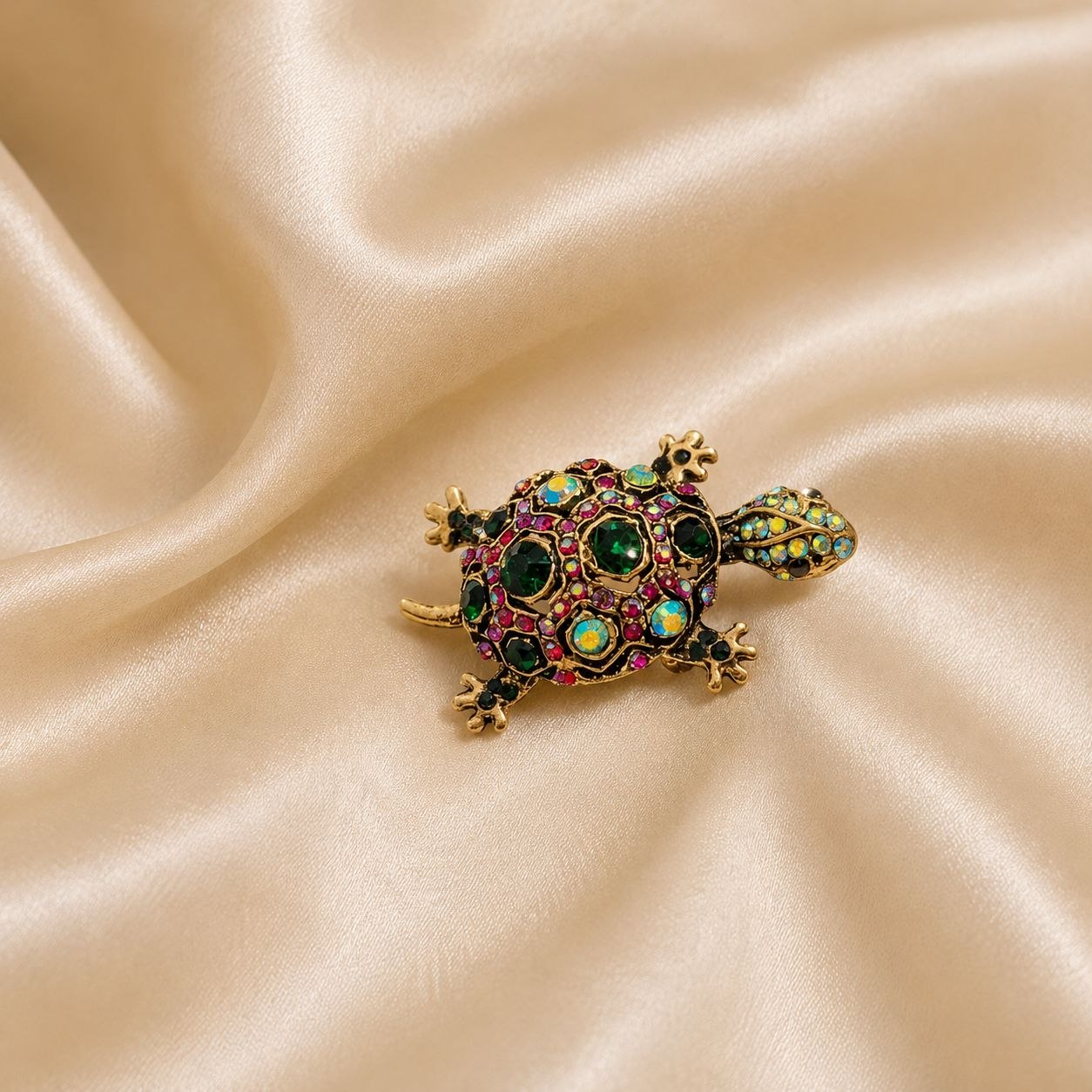 🐢 سلحفاة الجواهر الملونة