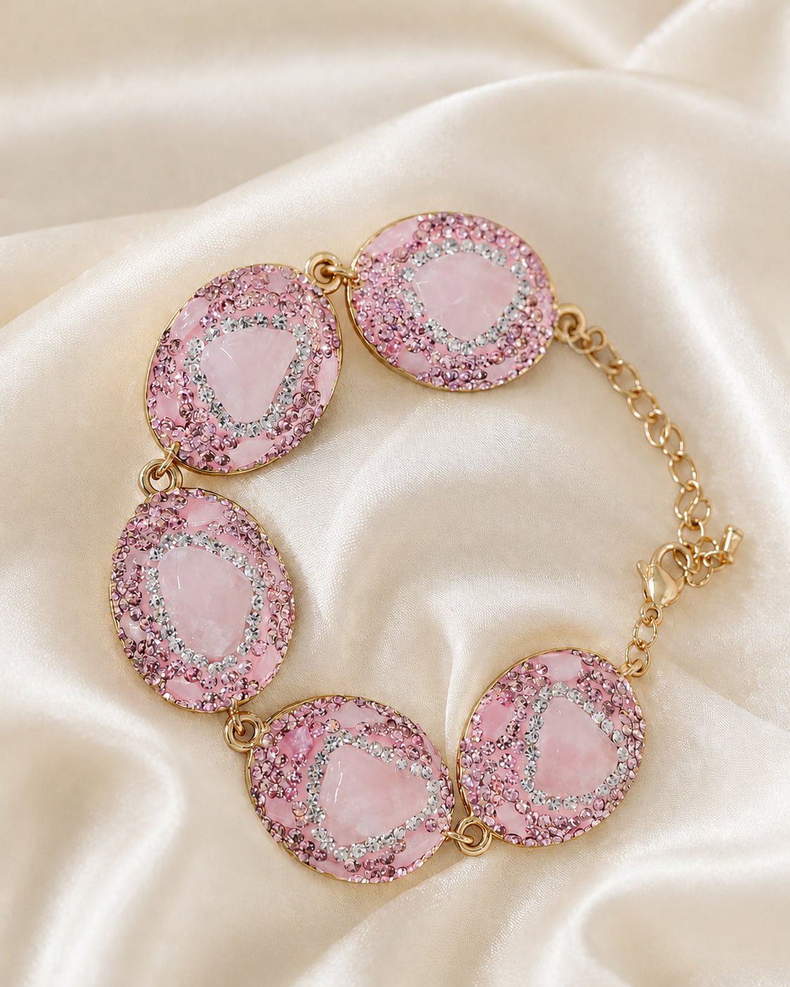 🩷 سوار روزاليا الملكي - Anna Jewelrys