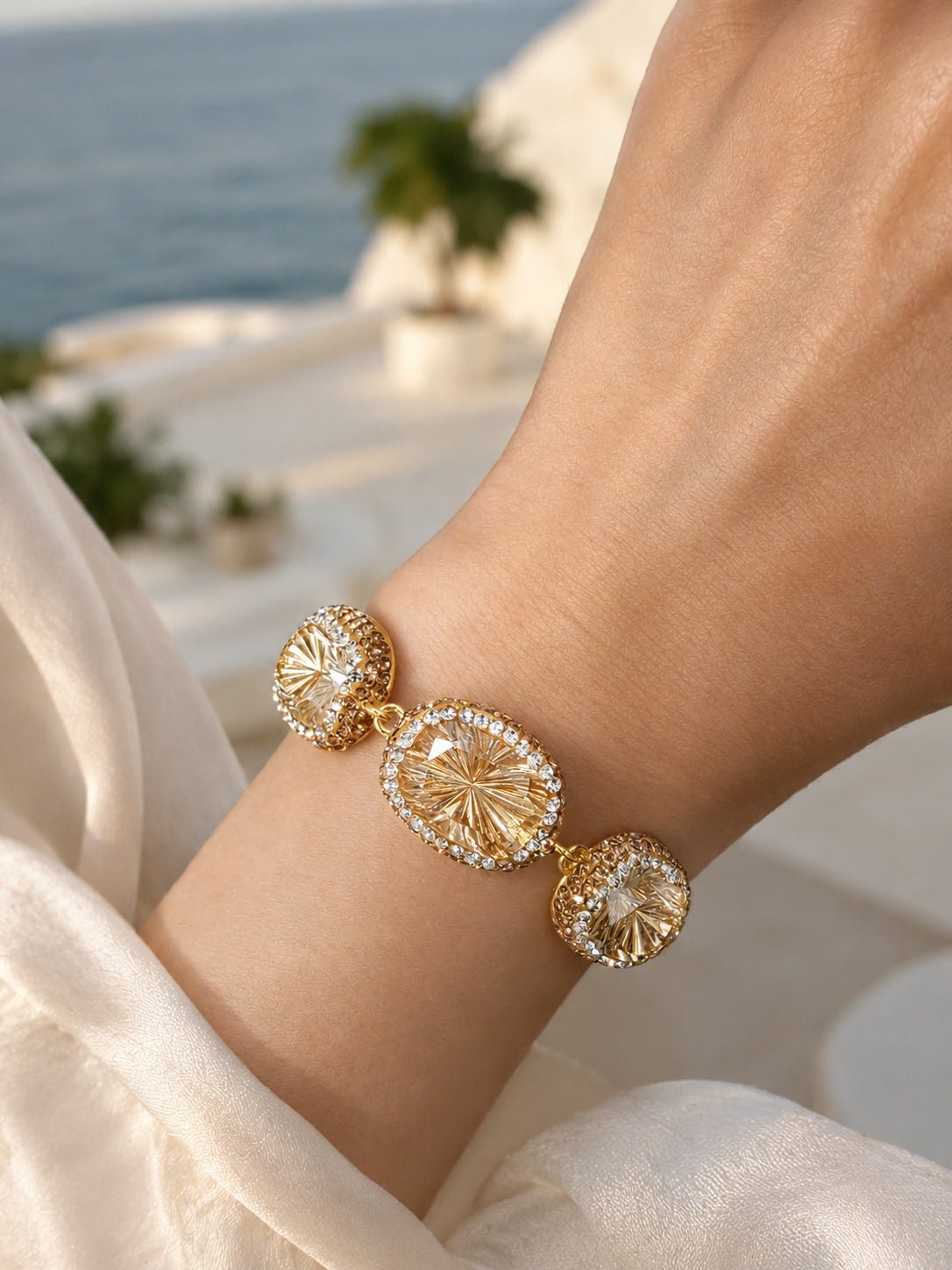 ☀️ سوار شمس الجواهر - Anna Jewelrys